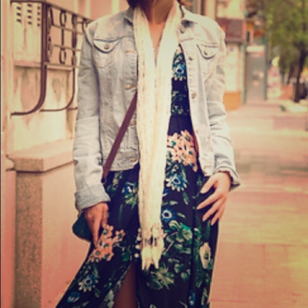 Hollister light wash Jean jacket